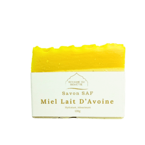 savon à froid miel lait d'avoine - royaume du bien-être